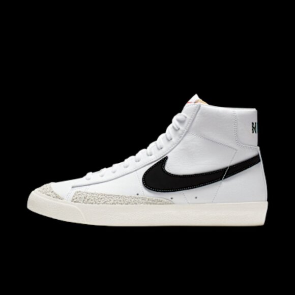 Nike - Blazer Mid "77 Vintage Size 8.5 - White, Black - Picture 1 of 11